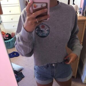 Cropped Brandy Melville crew neck